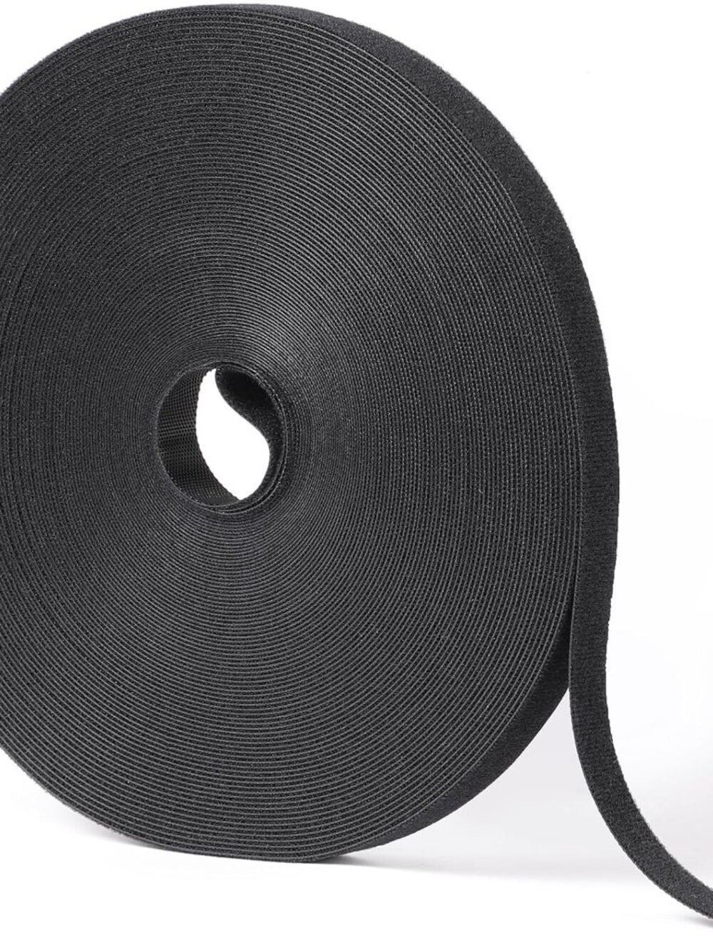 1/2in x 100ft Hook and Loop Roll | Double-Sided Strips, Self-Gripping Straps | R